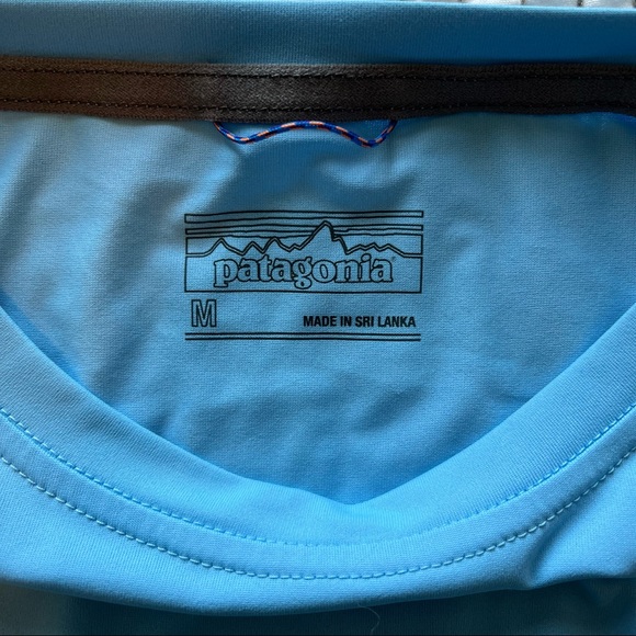 Patagonia Long-Sleeved Capilene Cool Daily Fish Graphic Shirt, Men’s Medium - Picture 6 of 8